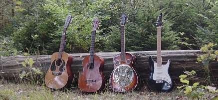 verschiedene Gitarrenbauarten